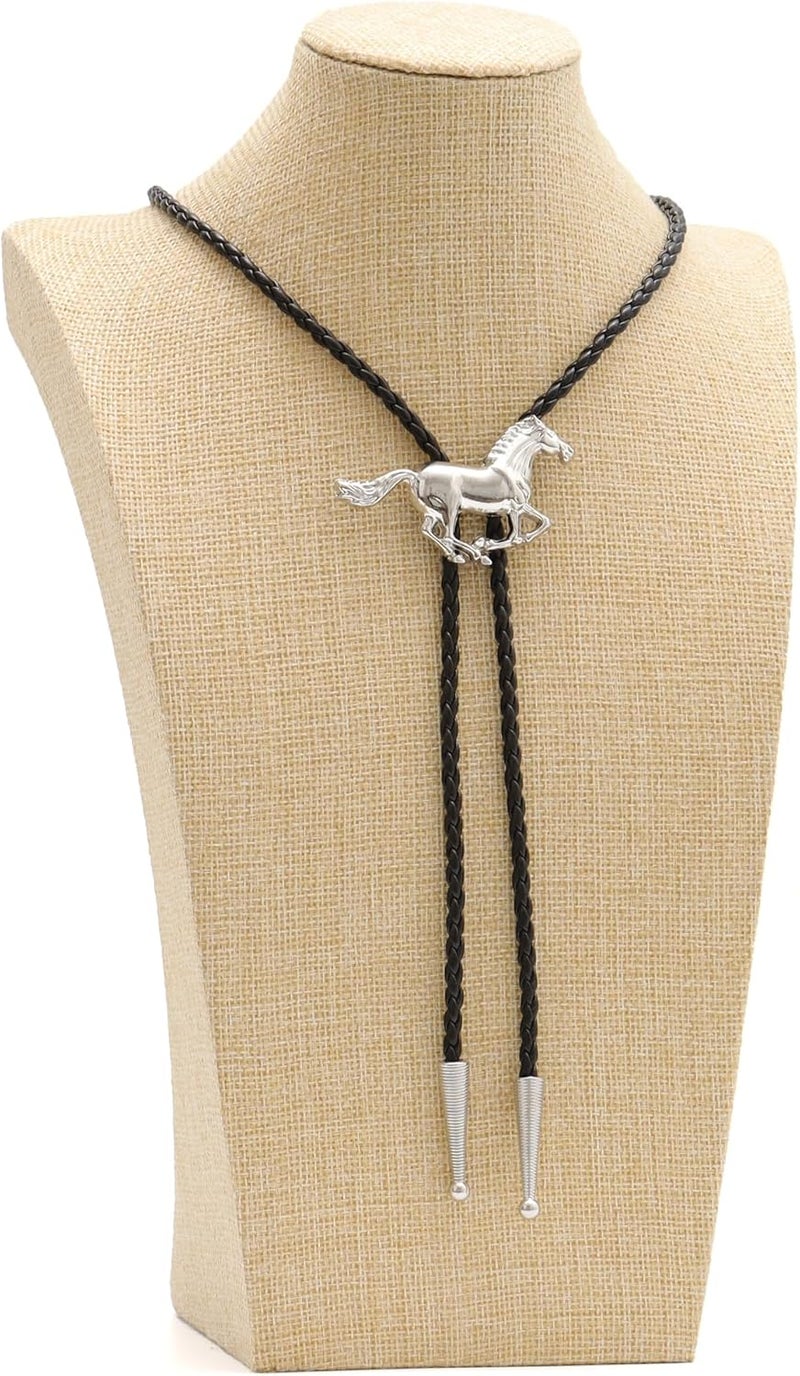 Wentur Bolo Ties for Men Western - Handmade 3D Horse Bolo Tie Design Cowboy Bolo Tie for Women Cowgirl Western Costume Accessories - Image 5